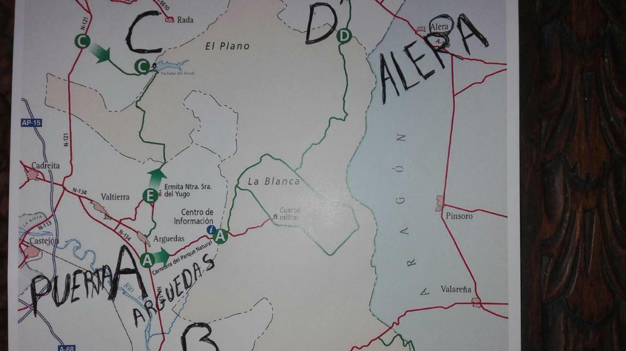 Sádaba Casa Junto Al Parque Natural De Las Bardenas מראה חיצוני תמונה